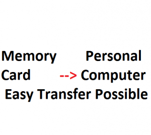 How to transfer pictures from Memory card to computer?