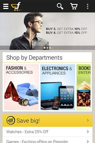 Shopping Easily with FlipKart Android App
