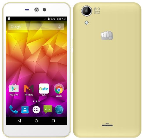 Micromax Canvas Selfie Lens Price and Details