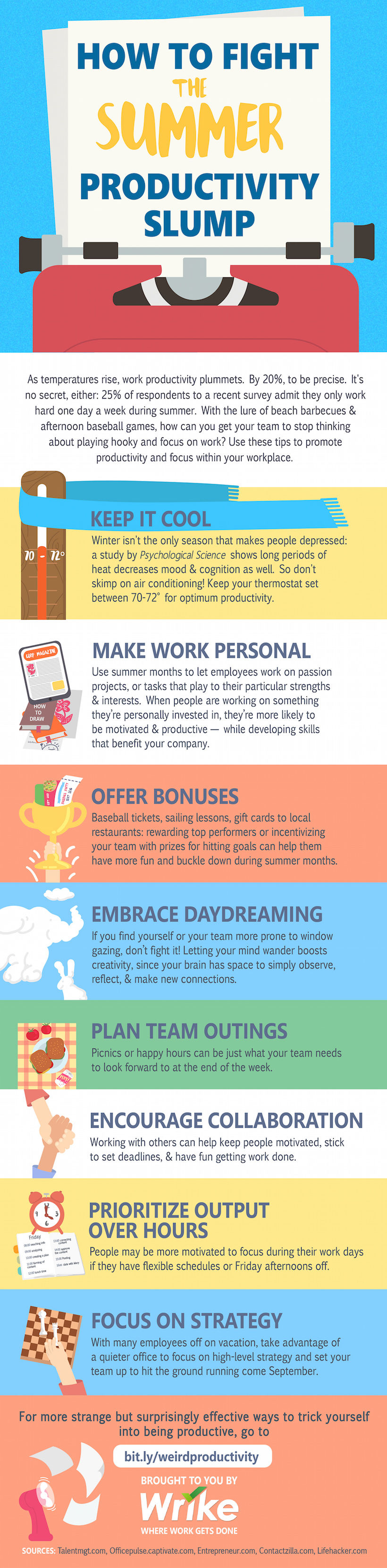 Tips to Get More Productivity in Summer